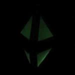 ケミカルライトを入れたキュービックホタル