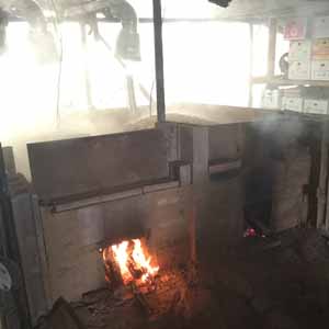 ボランティア, 竹炭焼き