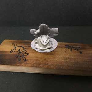 焼き竹材, レーザー加工機, 置物台