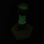 ミニ和紙灯篭, ケミカルライト, 六角形竹プレート