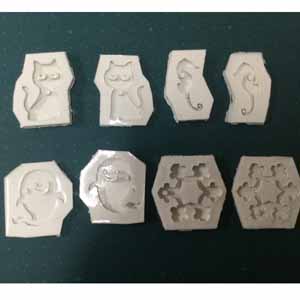 シリコン注型, 枠